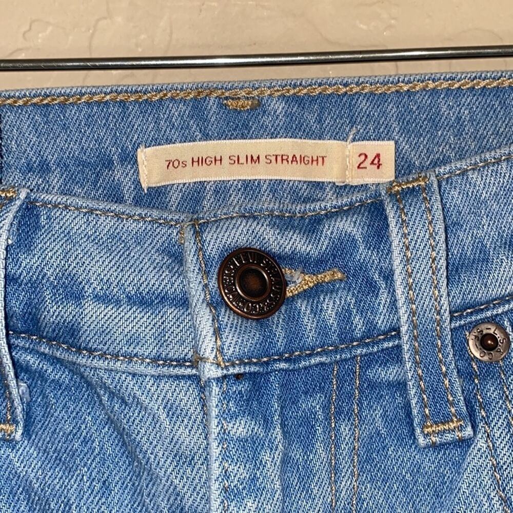 Levi’s 70s high slim straight jeans - Picture 3 of 5